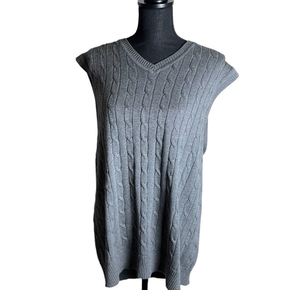 Men’s Grey Sun River Vest Size Large